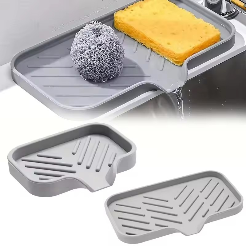 Silicone Tap Washer - Silikon Musluk Altlığı Lavabo Tepsisi Sabun
