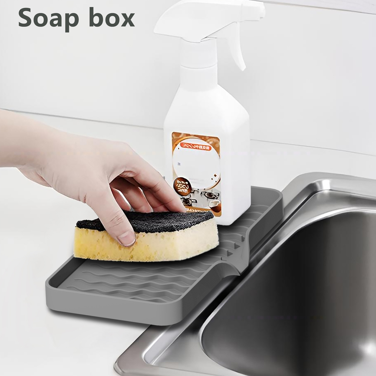 Silicone Tap Washer - Silikon Musluk Altlığı Mutfak Lavabo Tepsisi