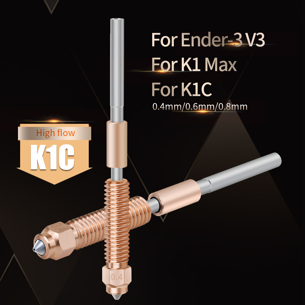K1C Nozul için Yükseltilmiş He - Creality Printer K1 incelemesi ve fiyatı